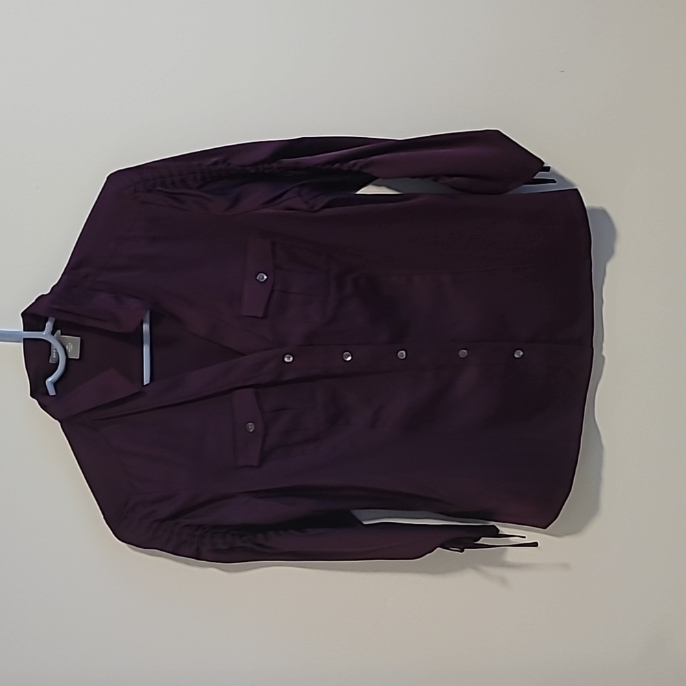 Silk dress shirt